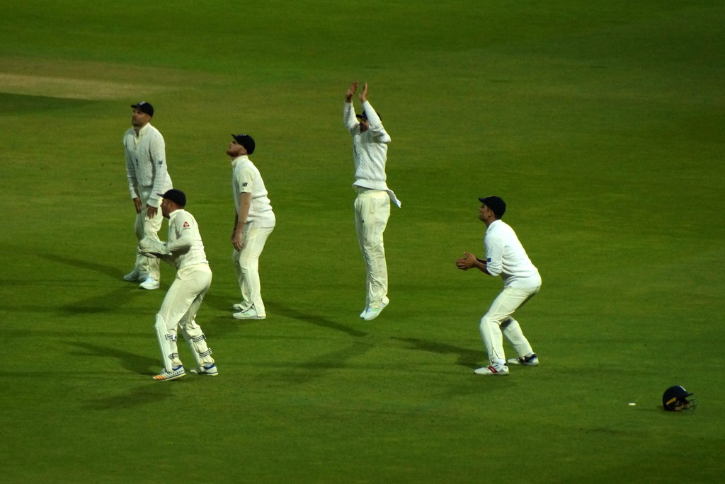 Fielders at Edgbaston Cricket Ground - geograph.org.uk - 5511086